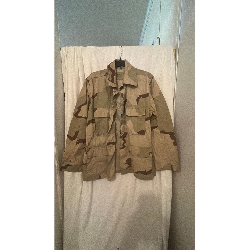 US Military 3-Color Desert Camouflage Combat Coat